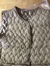 夹棉马甲女轻薄款棉背心马夹坎肩外穿保暖洋气V领无袖外套J763 咖色 3XL （105-130斤） 实拍图