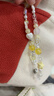 科沃手机挂绳手机链条【蝴蝶泡芙】diy串珠手腕防丢防盗防摔ccd包包挂饰件适用iphone17pro手机链通用 实拍图