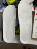 IQGD 2双装运动鞋垫男减震软弹防臭军训透气吸汗 2双装缓震白 43-44 实拍图