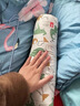 babycare婴儿安抚枕头宝宝多功能抱枕透气枕头6月-6岁-比奇角恐龙39*12cm 实拍图