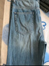 森马（Semir）森柔|牛仔裤女春季做旧浅色长裤女生显瘦时尚直筒裤103125124013A 实拍图