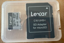 雷克沙（Lexar）256GB TF(MicroSD)存储卡 V30 4K 读205MB/s 无人机运动相机Pocket3官方推荐内存卡(SILVER PLUS) 实拍图