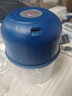 绞肉机小型打蒜器家用绞蒜切蒜器多功能辅食料理机电动蒜泥神器蒜蓉机自动切菜机压蒜器 蓝色-升级大电机 0.26L （塑料杯） 实拍图