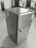 志高（CHIGO）小冰箱迷你小型家用冷藏冷冻两用宿舍出租房用双门办公室电冰箱节能省电 【店长推荐】48L银色【三天约一度电】 实拍图