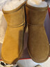 意尔康女靴雪地靴女冬季厚底加绒加厚保暖棉鞋百搭中筒短靴妈妈棉靴子 土黄色 加绒 【靴筒羊毛内里】 38 实拍图