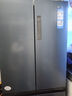 海尔（Haier）冰箱四开门406升家用十字门对开门双开门T型超薄风冷无霜大容量双变频新一级能效700mm宽电冰箱 406升星石蓝+一级双变频+风冷无霜+母婴空间 实拍图