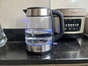 美的（Midea）电水壶热水壶电热水壶高硼硅玻璃1.7L大容量1800W透明暖水壶自动断电MK-SHJ1722 实拍图