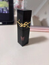 圣罗兰（YSL）黑管镜面爱心唇釉610口红滋润化妆品生日礼物送女友圣诞礼物 实拍图