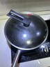 康巴赫炒锅不粘锅316L不锈钢炒菜锅32cm蜂窝平底煎炒锅电磁炉燃气灶通用 实拍图