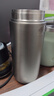 京东京造保温杯【茶水分离】男女大容量316L不锈钢泡茶水杯子金属灰500ml 实拍图