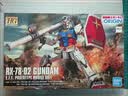 万代（BANDAI）HG 1/144 RX-78-02 高达(THE ORIGIN VER)高达拼装模型玩具 实拍图