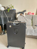 梵地亚28英寸行李箱多功能箱包拉杆箱学生大容量旅行密码箱皮箱杯架黑色 实拍图