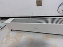 美的（Midea）【APP智能】石墨烯家用踢脚线取暖器 遥控电热电暖器 浴室速热电暖气 节能暖风机全屋升温HDS22LYR 实拍图