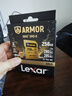 雷克沙（Lexar）256GB SD存储卡 V60 6K视频录制 不锈钢金属三防卡 读280MB/s 写205MB/s 抗压耐磨耐用 ARMOR金卡  实拍图