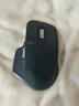 罗技（Logitech）大师系列 MX Master 3S 无线蓝牙鼠标 人体工学 办公 静音鼠标 高端 石墨黑 带无线接收器 实拍图