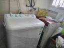 海尔（Haier）双桶洗衣机半自动 家用大件洗 10公斤大容量 省水电 以旧换新 双缸 原厂品质XPB100-81D2 实拍图