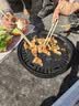 小渝烤肉炉碳烤野餐全套烤肉韩式户外围炉煮茶烤火炉复古炭烤炉器具 围炉+烤网+烤盘+烧烤5件套 实拍图
