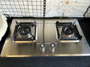 樱花（SAKURA）【国家补贴至高20%】燃气灶 5.0kW大火力不锈钢灶天然气灶煤气灶双灶台嵌两用JSA12天然气 实拍图