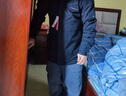 皮尔卡丹高档三合一羽绒服男冬季可拆卸帽爸爸外套加绒加厚防寒中老年衣服 182黑色(可拆加绒内胆) XL 【建议115-130斤左右】 实拍图