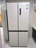 美的（Midea）531谷雨灰双系统双循环十字对开四开门一级变频风冷无霜大容量国家补贴家用智能电冰箱MR-531WSPZE 实拍图