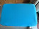 中小学生课桌套40x60教室防水桌布桌罩天蓝色学校书桌学习课桌罩 宝蓝色/加厚抗皱布 A款：无裙摆/40x60cm防水/服帖 实拍图