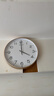 康巴丝（Compas）挂钟客厅钟表 简约石英钟表挂墙时钟 3294A 金色 实拍图