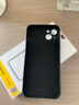 品胜 适用苹果14Plus手机壳 iphone14Plus柔性液态手机壳全包防摔超薄保护套亲肤手感直边保护壳黑色 实拍图