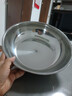 【不锈钢】和面盆厨房烘焙家用火锅盆洗菜打蛋汤锅盆醒面盆料理盆 30cm【热卖款】不锈钢 和面盆 实拍图