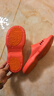 KENROLL科柔男女士浴室居家户外防滑拖鞋夜光家居凉拖鞋 熔岩橙 35/36  实拍图