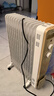 美的（Midea）【金缕衣】取暖器家用/电暖器/电暖气/加湿烘衣/13片全屋取暖器/电热油汀取暖器NY2213-18GW 实拍图
