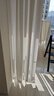 铭聚布艺幻影纱帘 透光不透人客厅阳台挂钩窗帘白色窗纱3米宽*2.5米高1片 实拍图