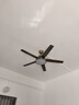 钻石牌（DIAMOND）风扇灯餐厅吊扇灯直叶扇客厅卧室吊灯吸顶电扇灯一体带灯具大灯 52寸双控变频【一级能效】吊杆 实拍图