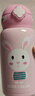 杯具熊（BEDDYBEAR）四叶草儿童保温杯四盖三用吸管水杯316不锈钢学生杯子630ML可爱兔 实拍图