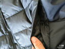 adidas 600蓬休闲修身保暖立领鸭绒羽绒服男装阿迪达斯官方轻运动 黑色(推荐选大一码)   XS 实拍图