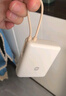小米（MI）【3C认证】小米充电宝 自带线10000 33W 浅咖色   适用小米华为荣耀手机可上飞机/火车 实拍图