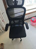 星奇堡人体工学椅电脑椅家用舒适靠背宿舍电竞椅子男办公椅座椅子 黑框黑网+头枕 【升级悬浮腰枕】 实拍图