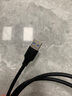 绿联USB3.0数据线Type-C充电线USB-C适用移动硬盘传输U盘苹果17/16/15华为手机平板笔记本电脑车载1米 实拍图