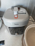 美的（Midea）沸腾浓香双模式小飞侠电压力锅0氟0涂层双胆高压锅5L智能预约家用煲汤4-6人煮饭煲E5825N国家补贴 实拍图