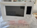 东芝（TOSHIBA）【国家补贴20%】白珍珠水波炉高奢款家用微波炉烤箱微蒸烤炸炖一体机蒸烤箱28L触控彩屏YD95CNW 实拍图