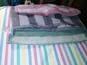 洁丽雅（Grace）毛巾家纺纯棉方巾3条装加厚成人男女士家用擦汗洗脸巾小毛巾 【红1灰1绿1】 3条 55g 实拍图