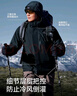 伯希和（Pelliot）【山野经典2.0】冲锋衣三合一秋冬男女户外保暖外套11340105黑M 实拍图