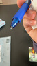 派通（Pentel ）【热门商品】BLN105按动蓝色中性笔高颜值0.5mm签字笔商务学生速干水笔水性笔文具 蓝杆蓝芯单支装 实拍图