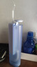 usmile【李佳琦同款】笑容加冲牙器 洗牙器牙齿冲洗器 伸缩便携式冲牙器 C20镜湖蓝  新婚生日礼物 实拍图