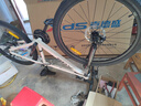 喜德盛（xds）山地自行车黑客350/旭日310 X6铝合金车架21速变速机械碟刹 旭日310象牙白15.5寸 实拍图