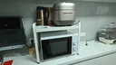 京东京造 微波炉置物架可伸缩架烤箱台面收纳架厨房烹饪器具[双层白色] 实拍图