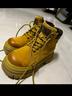 骆驼（CAMEL）王俊凯同款冬加绒户外工装马丁大黄靴男 G122W7757TR 金黄 42 实拍图