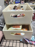 侑家良品桌面收纳盒化妆盒浴室卫生间收纳筐日式简约杂物储物整理盒 实拍图