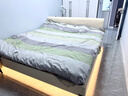 全友家居 无床头床榻榻米双人床1.8米x2米小户型卧室家用奶油风悬浮床 实拍图