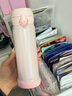 膳魔师（THERMOS）保温杯316L不锈钢大容量水杯儿童男女士情侣杯子团购生日礼物JNL SPlus星光粉 500ml 实拍图
