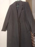 优衣库合作款/女装长大衣/25秋冬新款479666 08 深灰色 L 实拍图